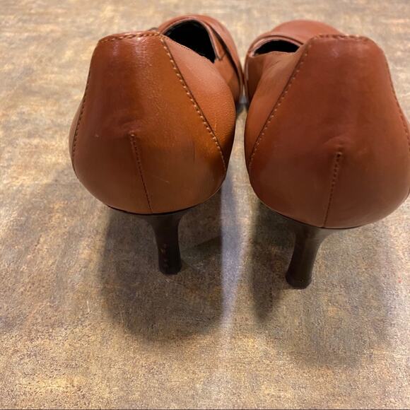 Vintage Enzo Angiolini Career Slip On Heels Size 8 - Picture 7 of 12